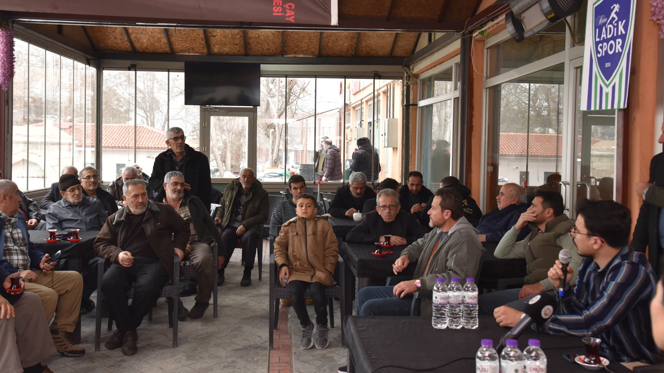 Selçuk Üniversitesi akademisyenleri, Ladik Mahallesi’nde vatandaşlarla buluştu